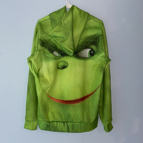 The Grinch hoodie. New with out tags. CUTE!! - Picture 3 of 6